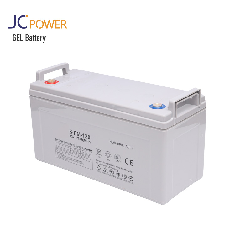 GEL 12v 120ah 1.44kWh with 3 years warranty deep cycle solar battery OEM manufacture