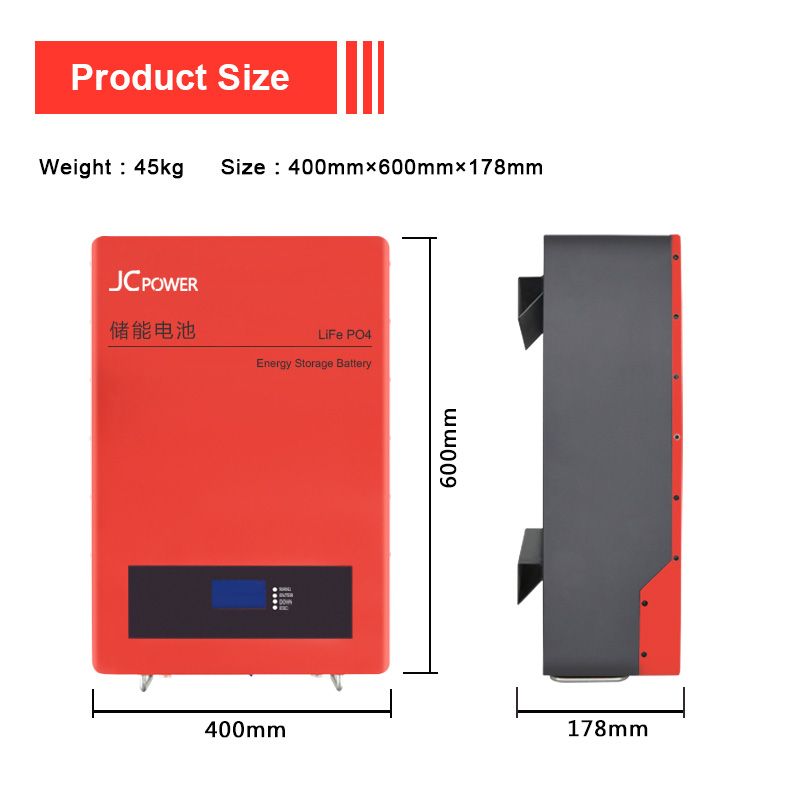 48v 100ah With Smart Bms 51.2v Lifepo4 Battery
